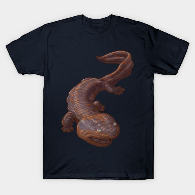 Koolasuchus cleelandi T-Shirt by CoffeeBlack